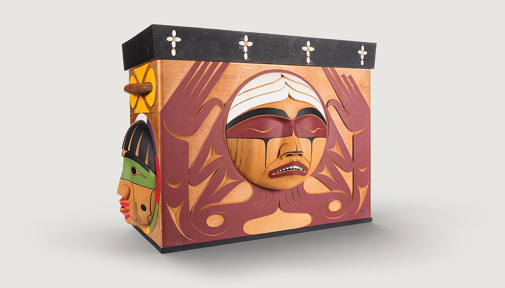bentwood box TRC by Luke Martin
